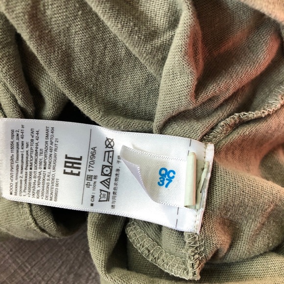 Gap Puff Sleeve Shirt in Vintage Palm Green medium - Picture 4 of 6